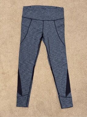 Athleta Charcoal Heather Leggings